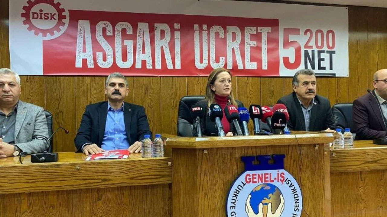 DİSK, 2022 Yılı İçin Asgari Ücret Talebini Açıkladı