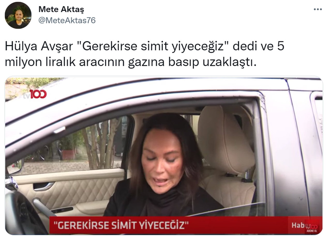 Hülya Avşar social media reaction