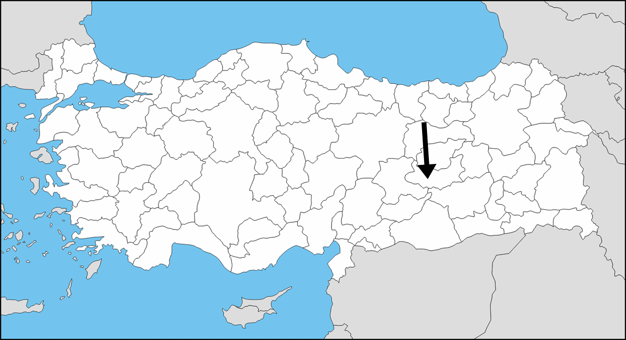 turkey map