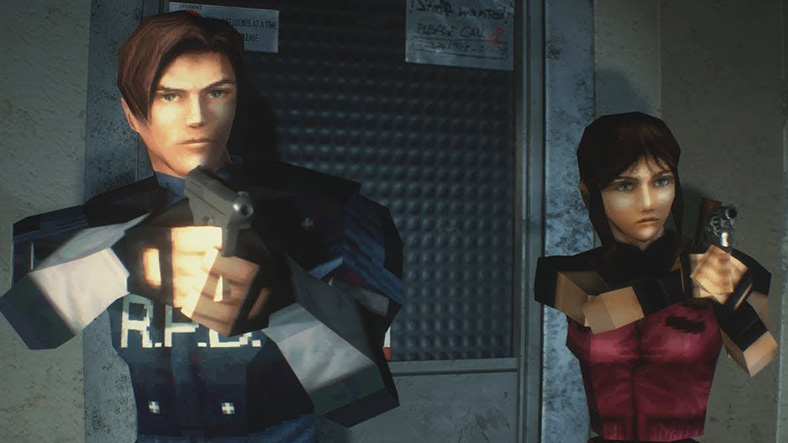 resident evil 2 leon and claire
