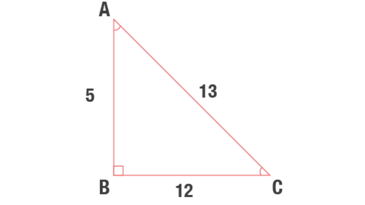 5 - 12 - 13 triangle