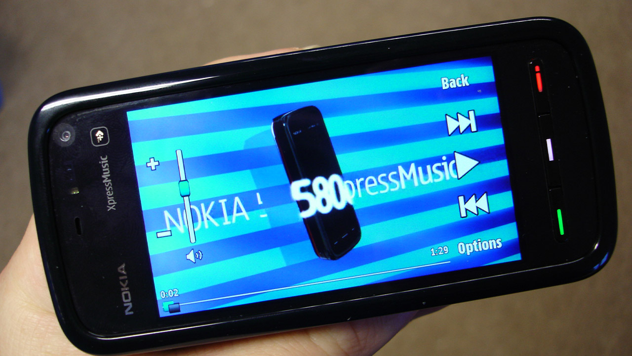 Nokia 5800 bellek