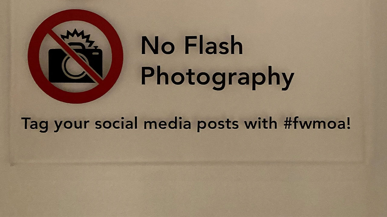 Flash interdit