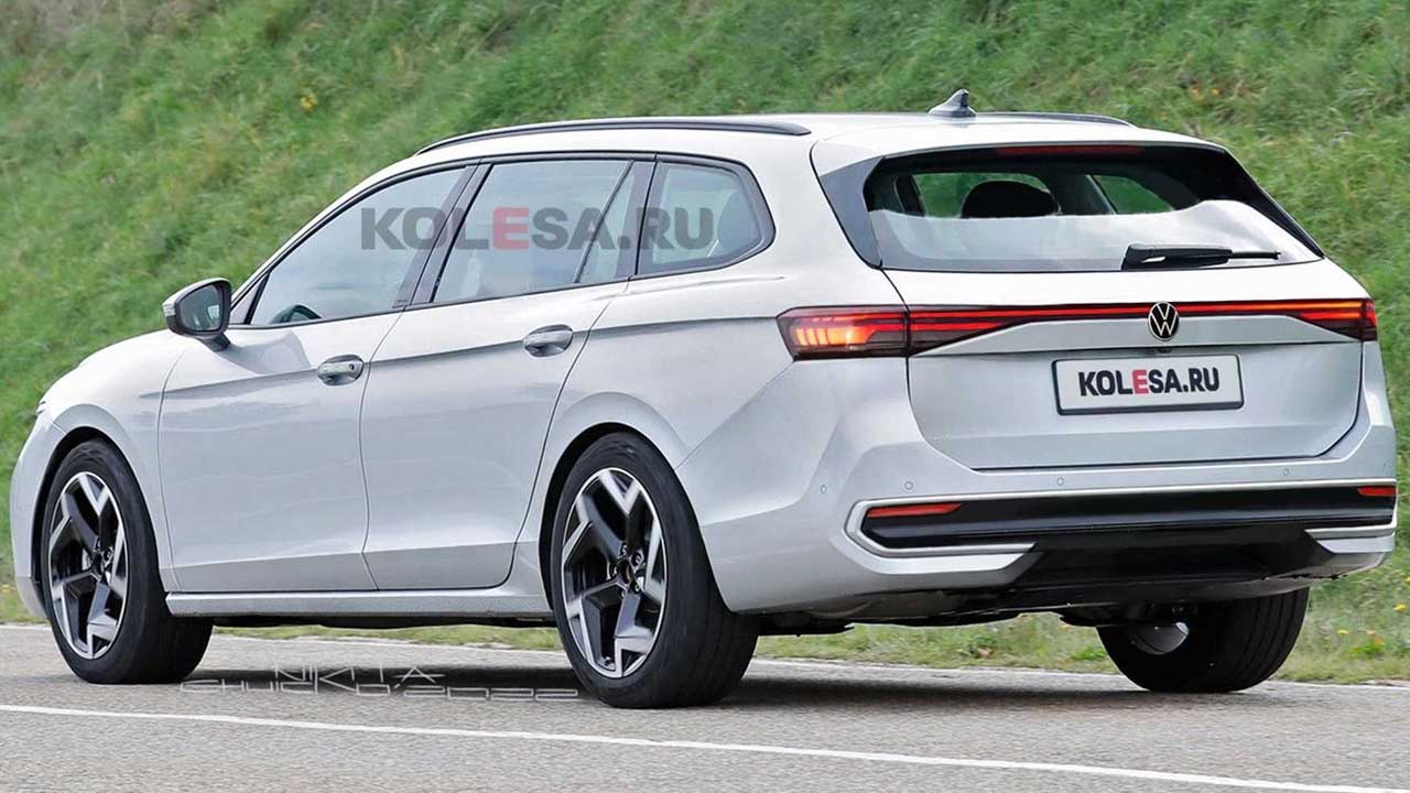 Next generation Volkswagen Passat will probably look like this (not a