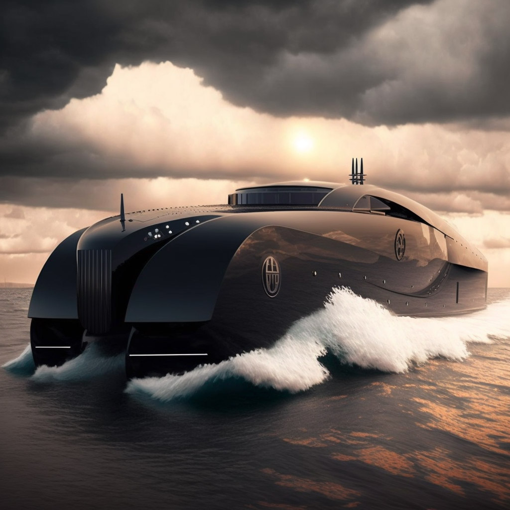 À quoi cela ressemblerait-il si Rolls Royce construisait un yacht ?