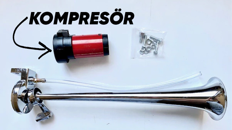 Compressor horn