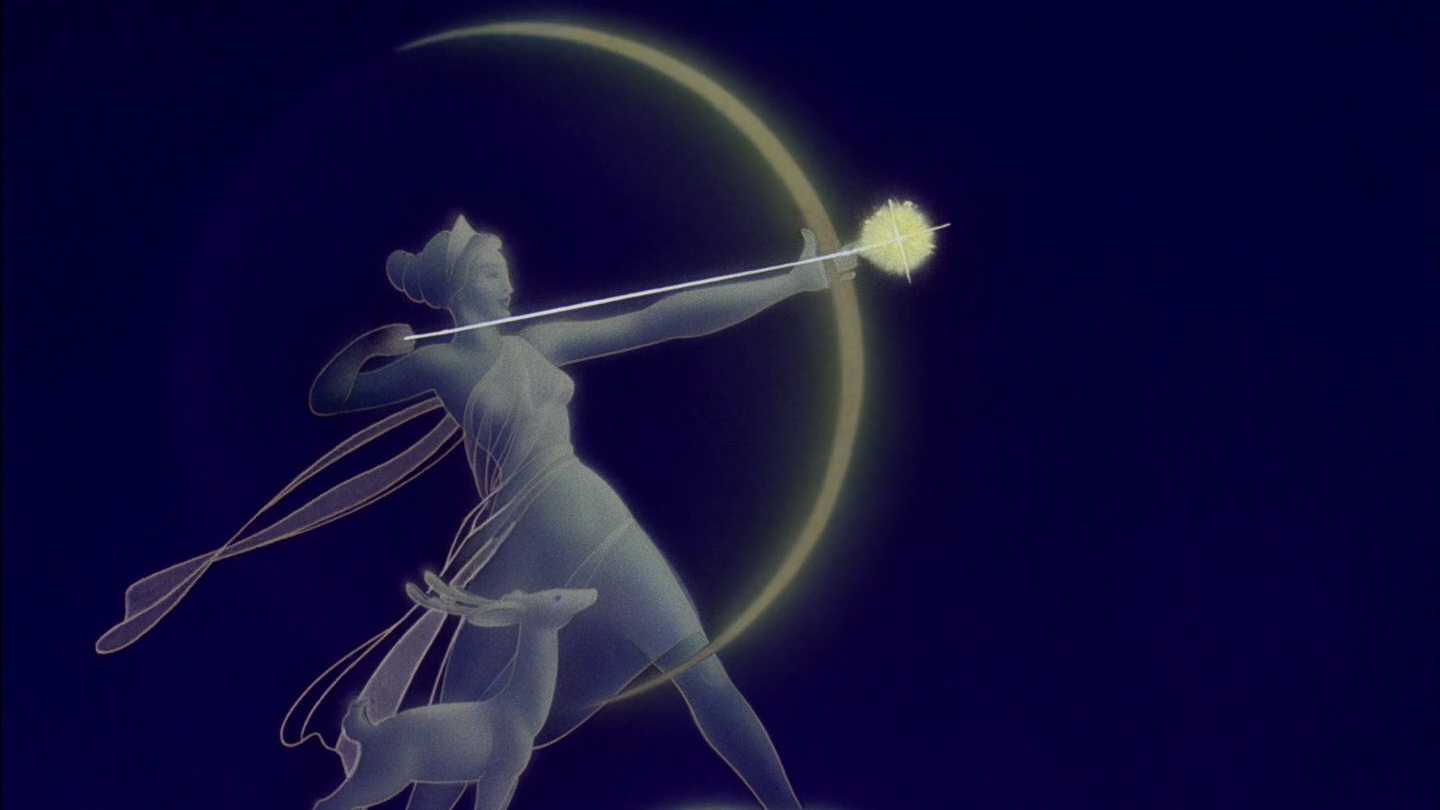 Artemis and the crescent bow
