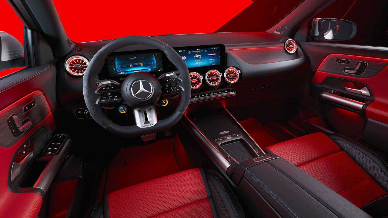 Design intérieur Mercedes-Benz gla