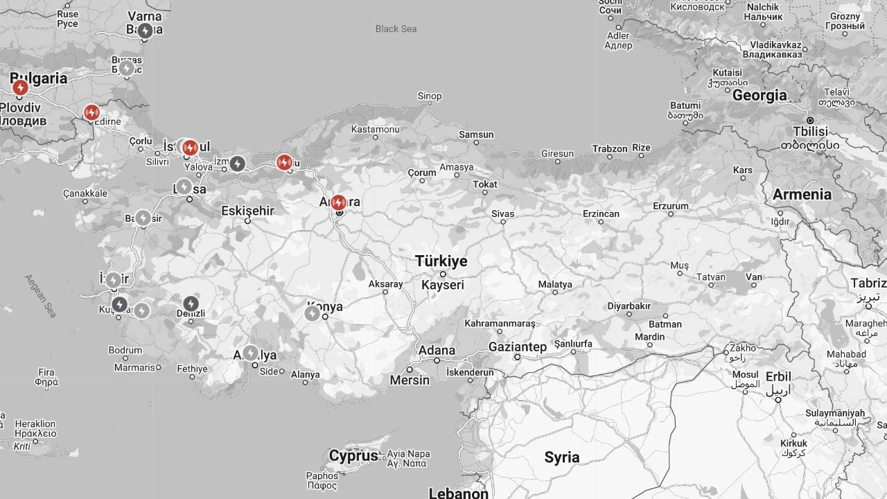 Tesla Türkiye Supercharger