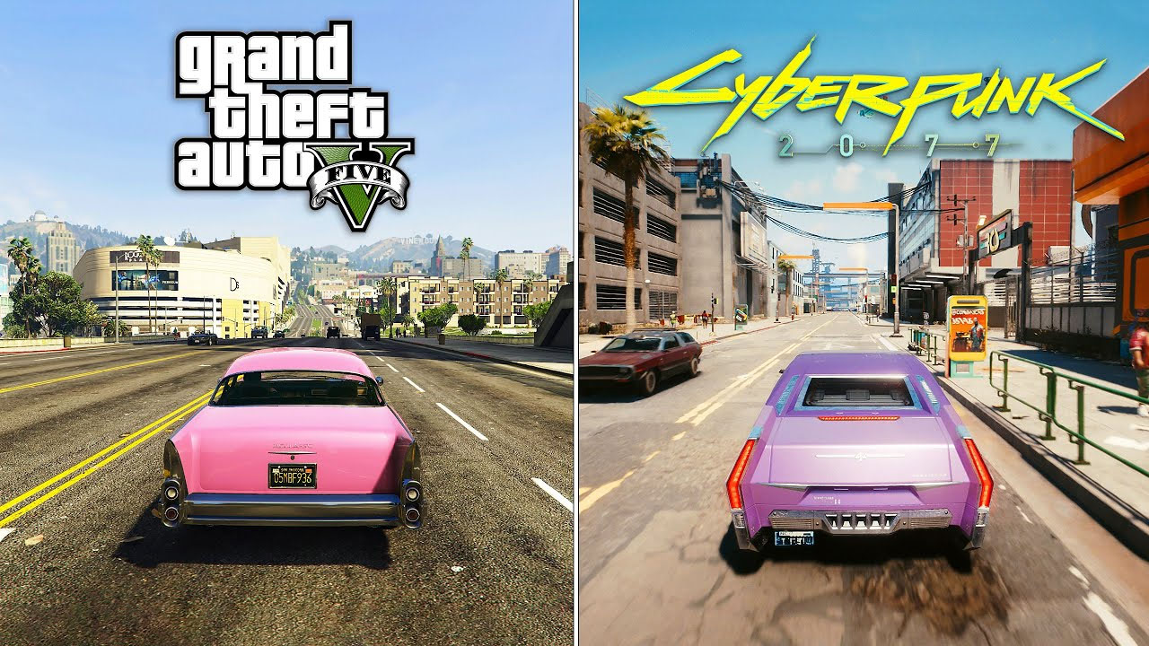 GTA 5 vs Cyberpunk 2077