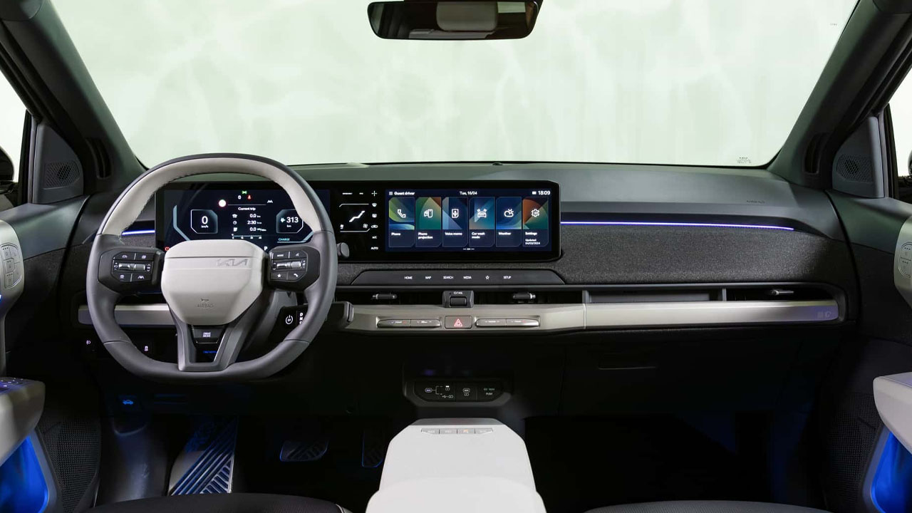 Kia EV3 interior design