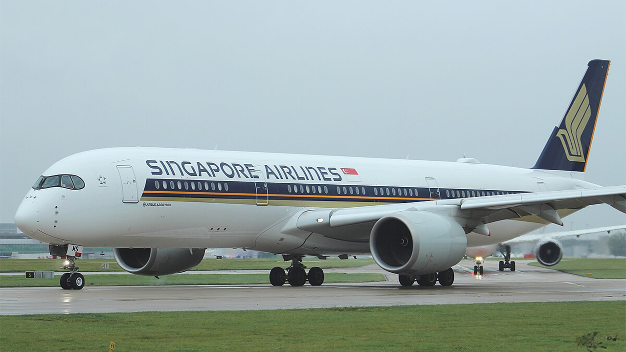 Airbus A350-900 Singapur