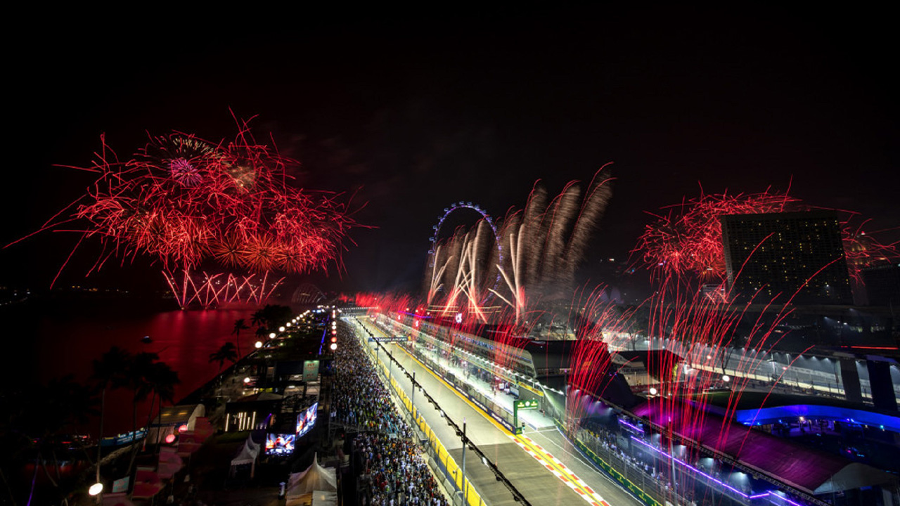Singapore F1 Night race