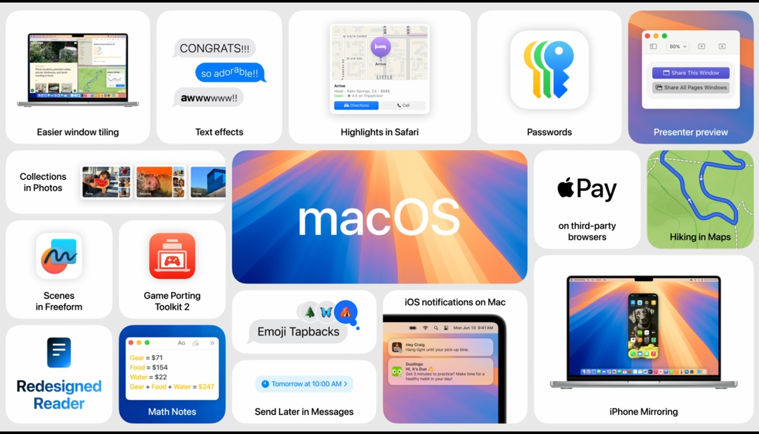 macOS Sequoia Tanıtıldı: İşte Mac’lere Gelecek Yeni Özellikler
