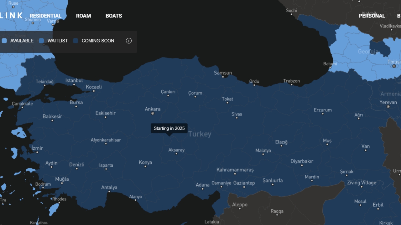 Starlink’in Türkiye’ye Geliş Tarihi Yine Ertelendi: İşte Yeni Tarih