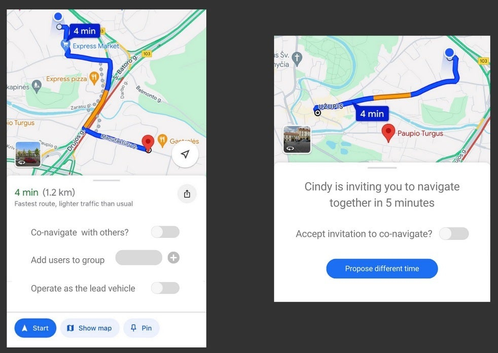 Google Haritalar’a Grup Navigasyon Özelliği Geliyor