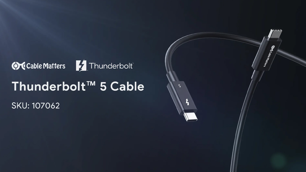 Dünyanın İlk Thunderbolt 5 Kablosu Duyuruldu: Ama Kullanılabilecek Tek Bir Bilgisayar Var!