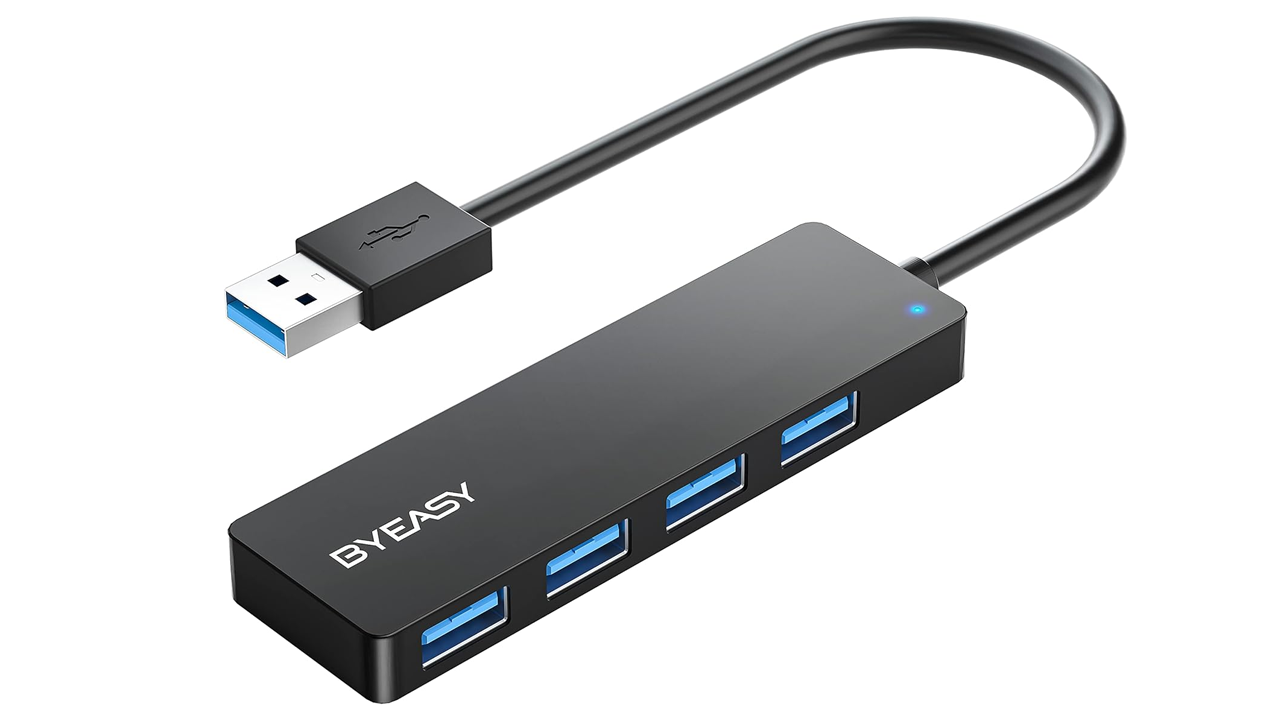 Byeasy 4 Port USB 3.1 Tip A Ultra İnce Taşınabilir Hub