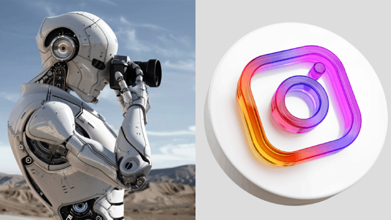 Yapay zeka robot Instagram