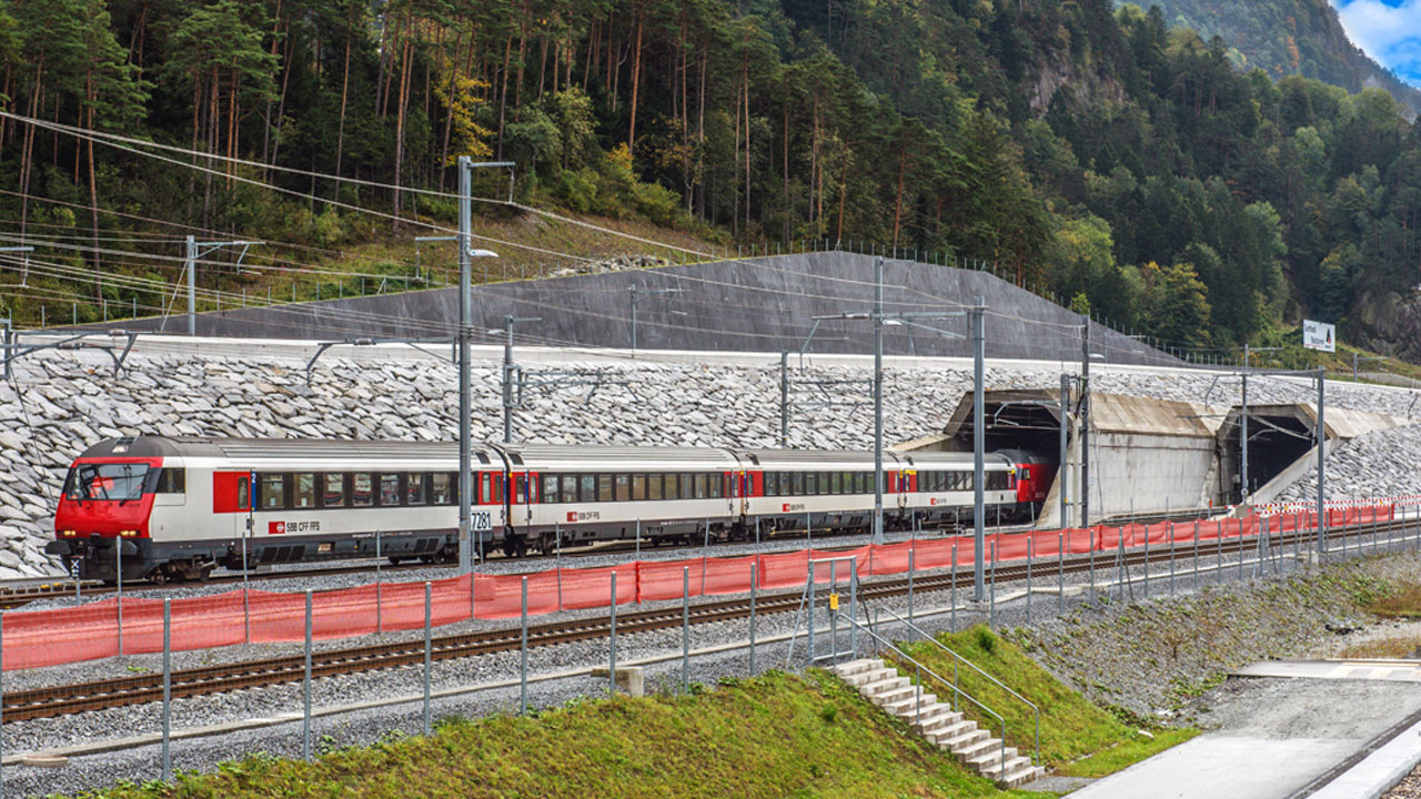 Gotthard Base tüneli