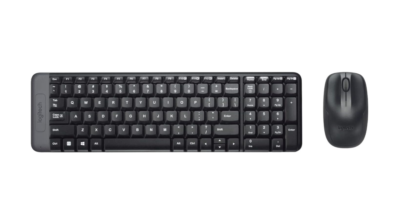 Logitech MK220 Kablosuz Kompakt Klavye Mouse Seti