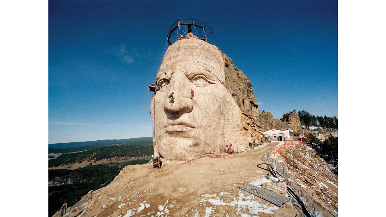 Crazy Horse heykeli