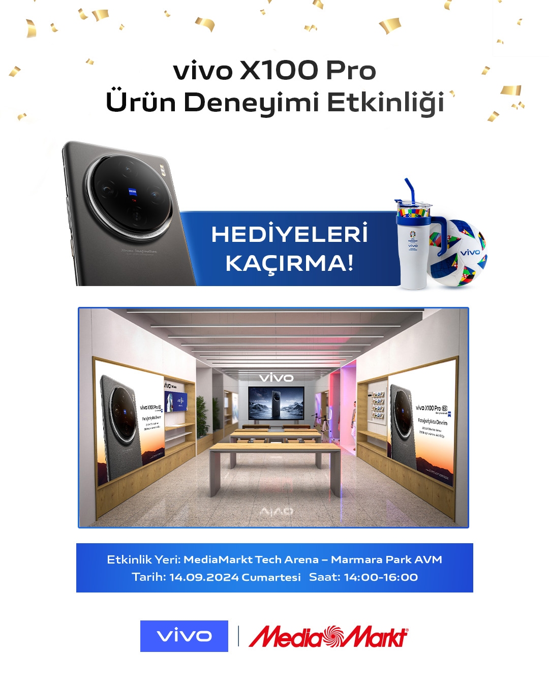 vivo’dan X100 Pro Deneyim Etkinliğinde Yüzlerce Hediye! (Nasıl Katılabilirsiniz?)