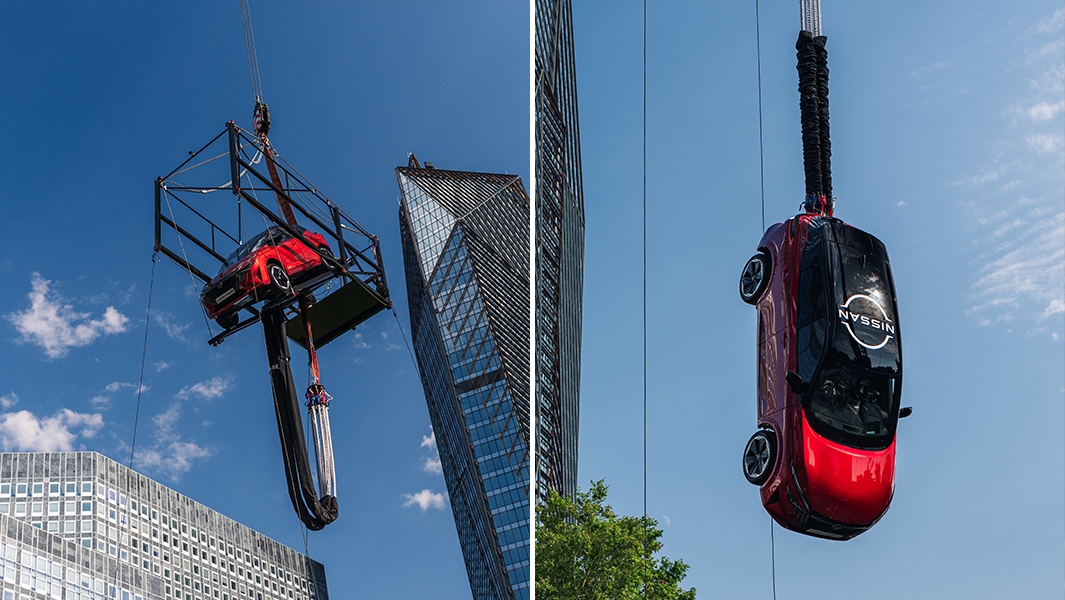 Nissan, Qashqai’ye İçinde Sürücü Varken Bungee Jumping Yaptırdı, Dünya Rekoru Kırdı! [Video]