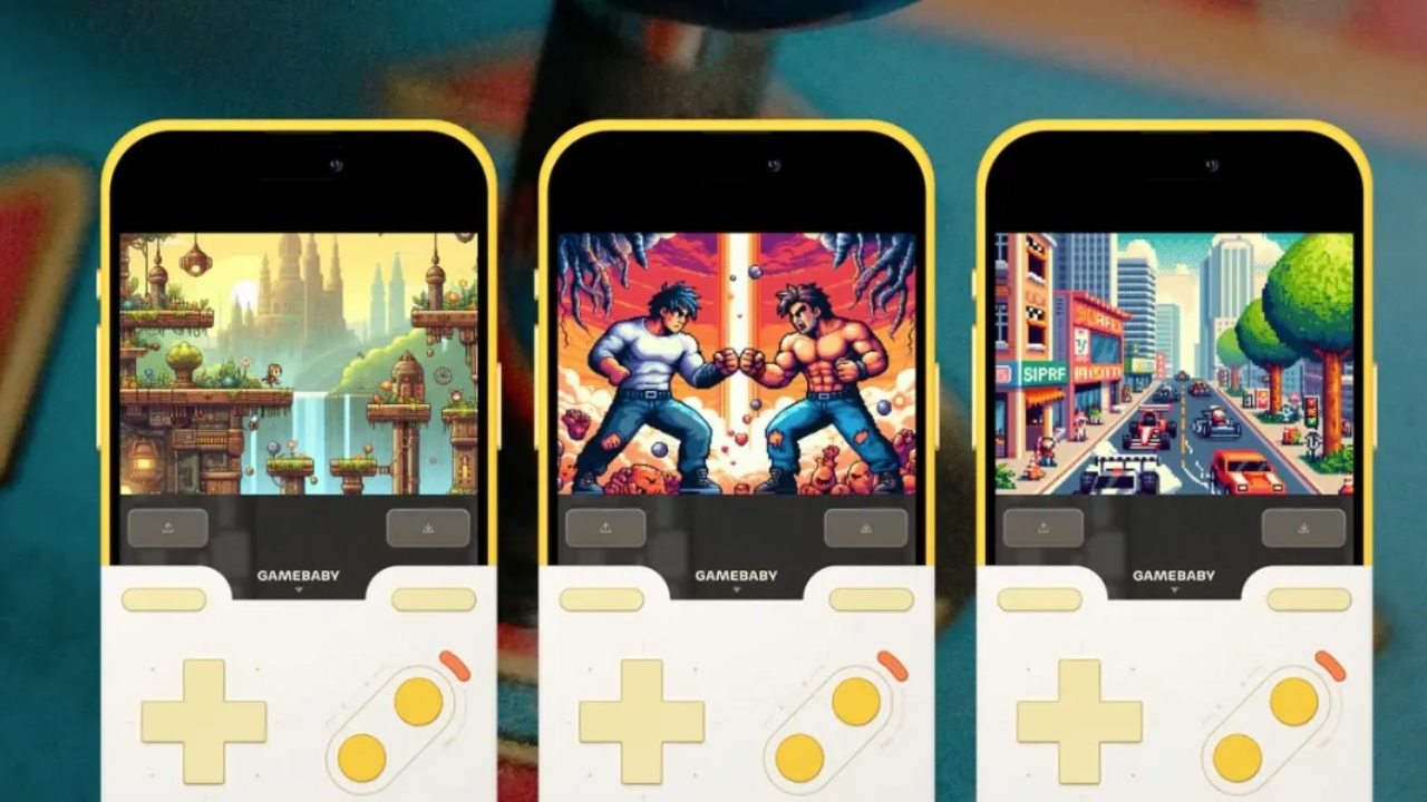 gamebaby iphone retro oyun kılıfı