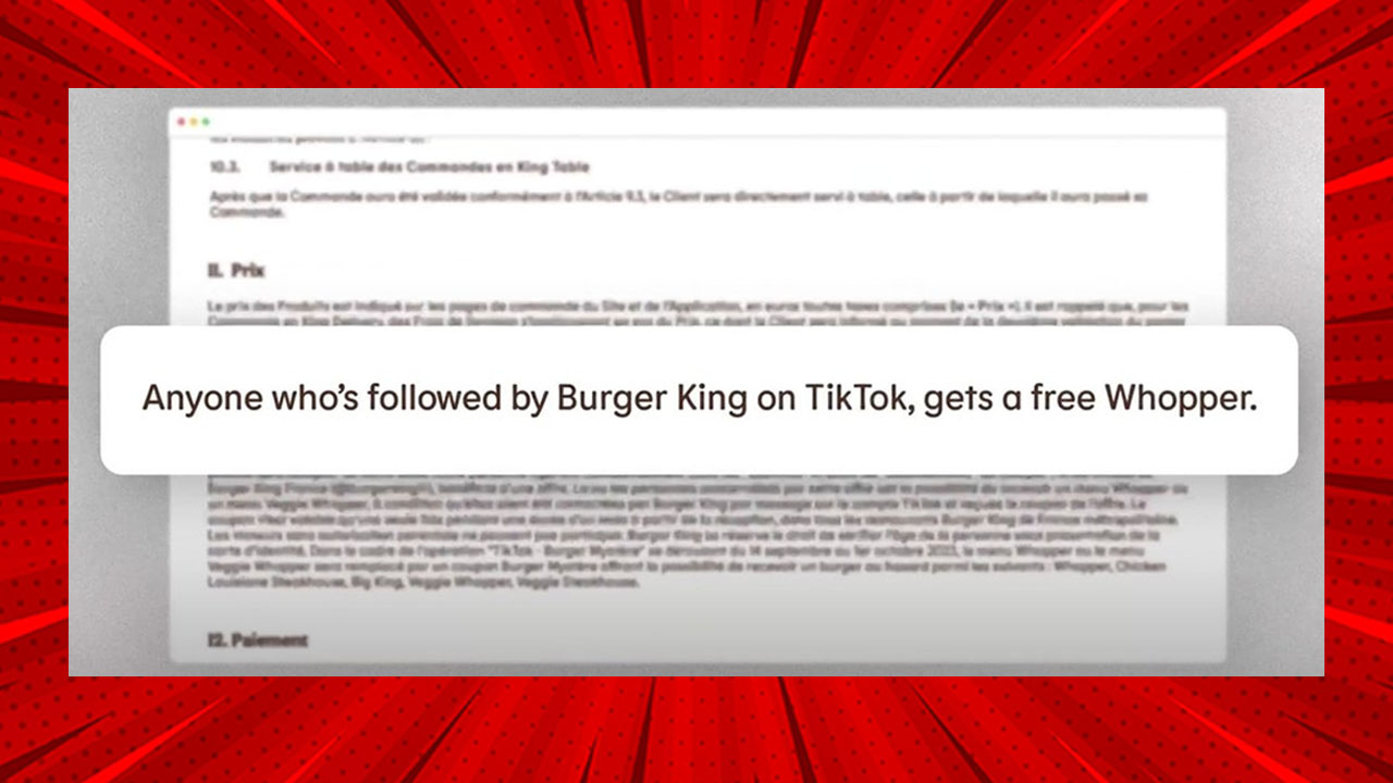 Burger King’in TikTok’ta Yaptığı, Kıvrak Bir Zekânın Ürünü Olduğu Belli Olan Ödüllü Pazarlama Kampanyası