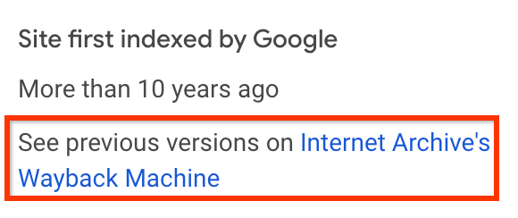 Google Aramalar’a İnternet Sayfalarının Geçmişini Görebilmeyi Sağlayan Internet Archive Özelliği Geliyor