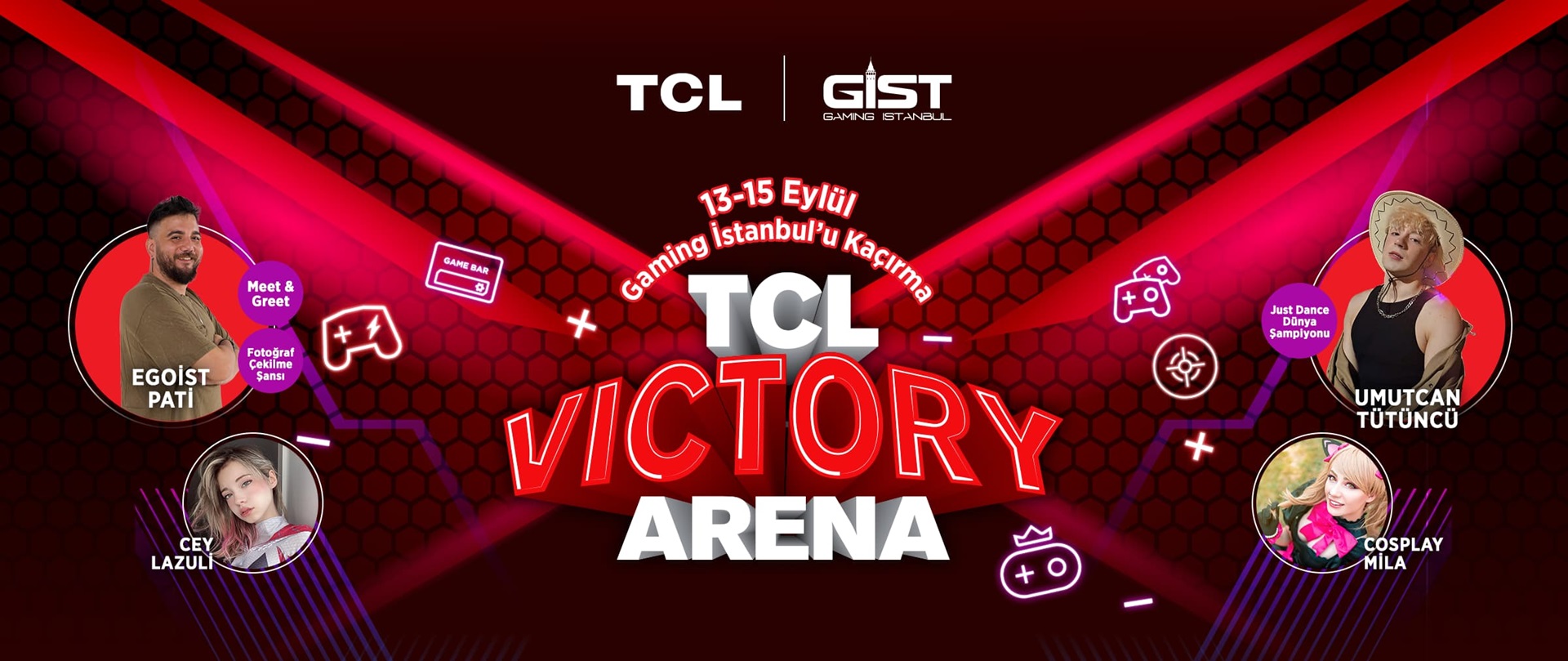 TCL, Gaming İstanbul’da Victory Arena’da Ziyaretçilerini Ağırladı! Yeni Televizyonlarını da Tanıttı