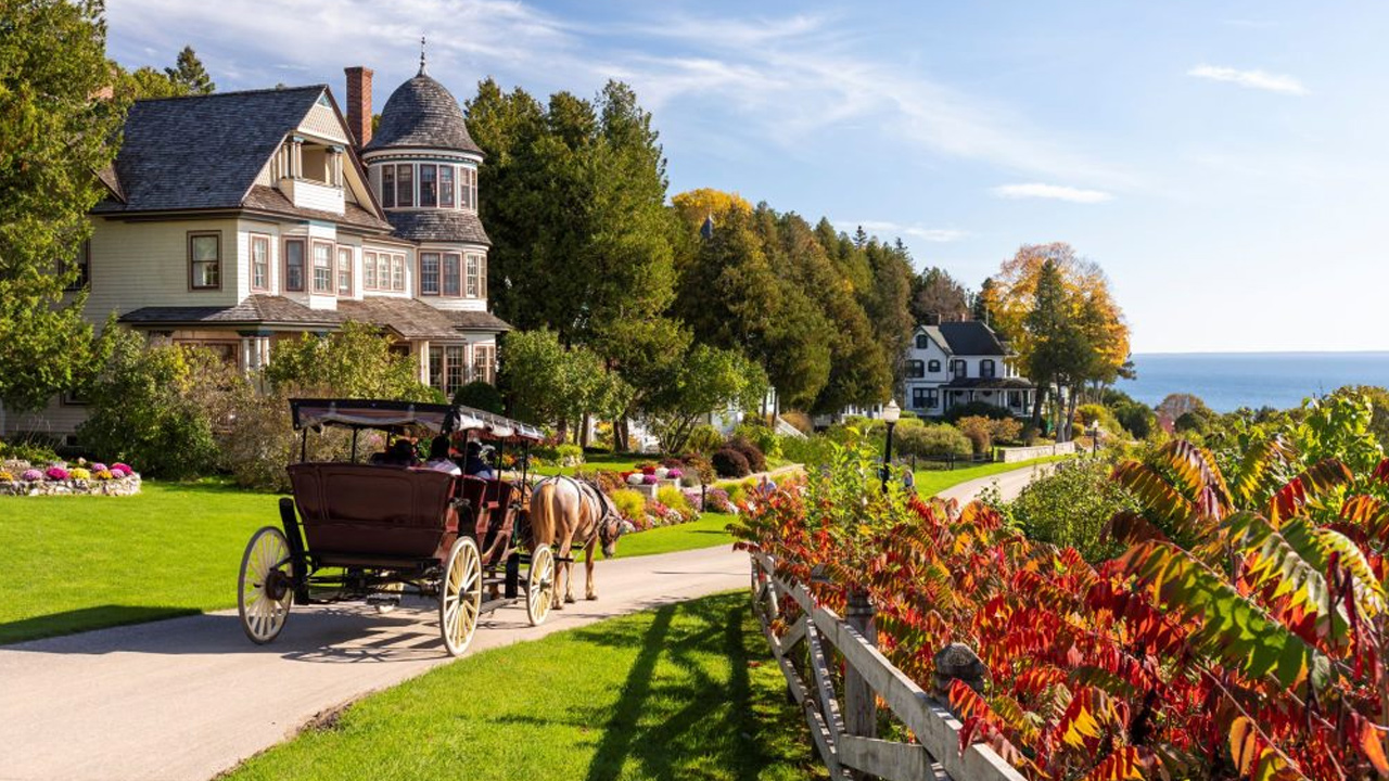 Mackinac Adası araba yasağı