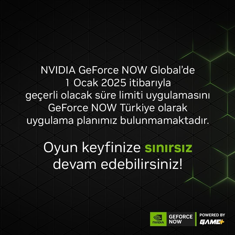 Aylık 100 Saat Sınırına Yönelik GeForce NOW Türkiye’den Açıklama Geldi