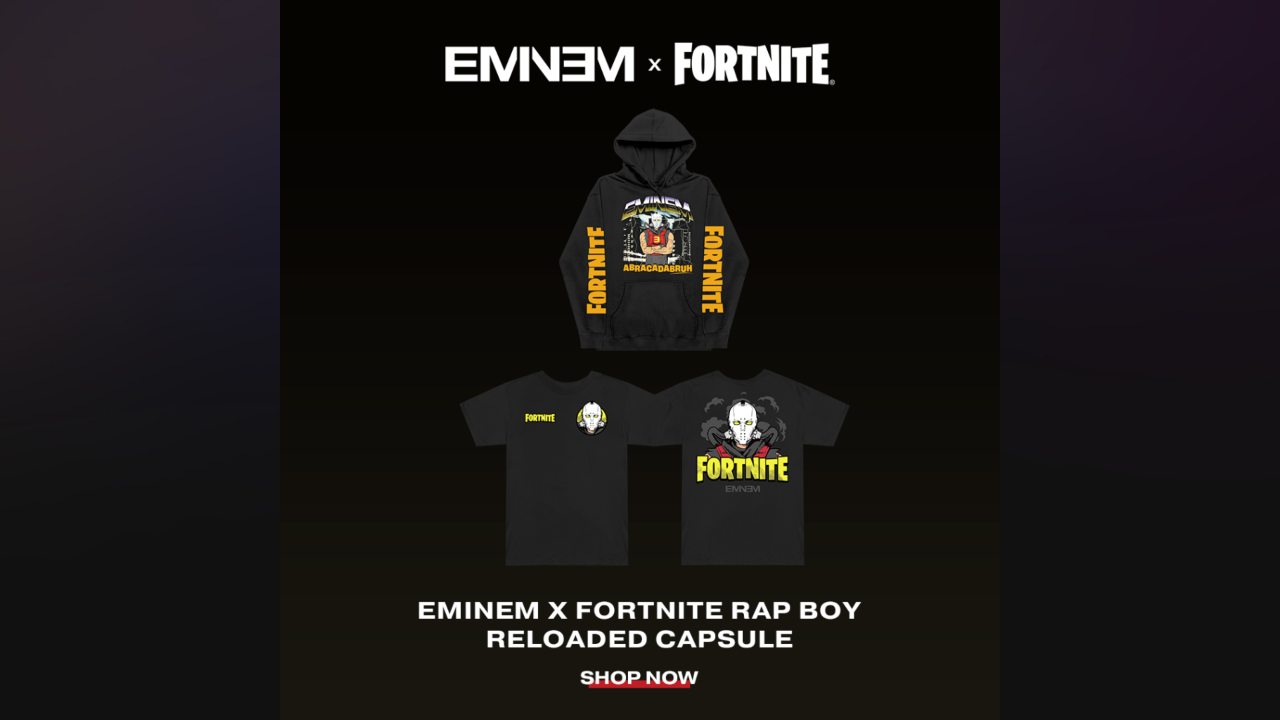 Eminem ve Fortnite İş Birliği: Rap Boy Reloaded Koleksiyonu Çıktı