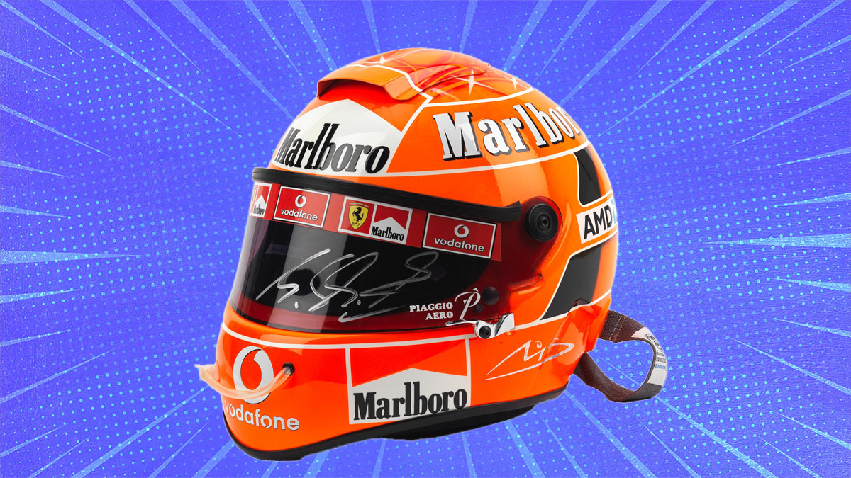 Schumacher’in Schuberth Kaskı