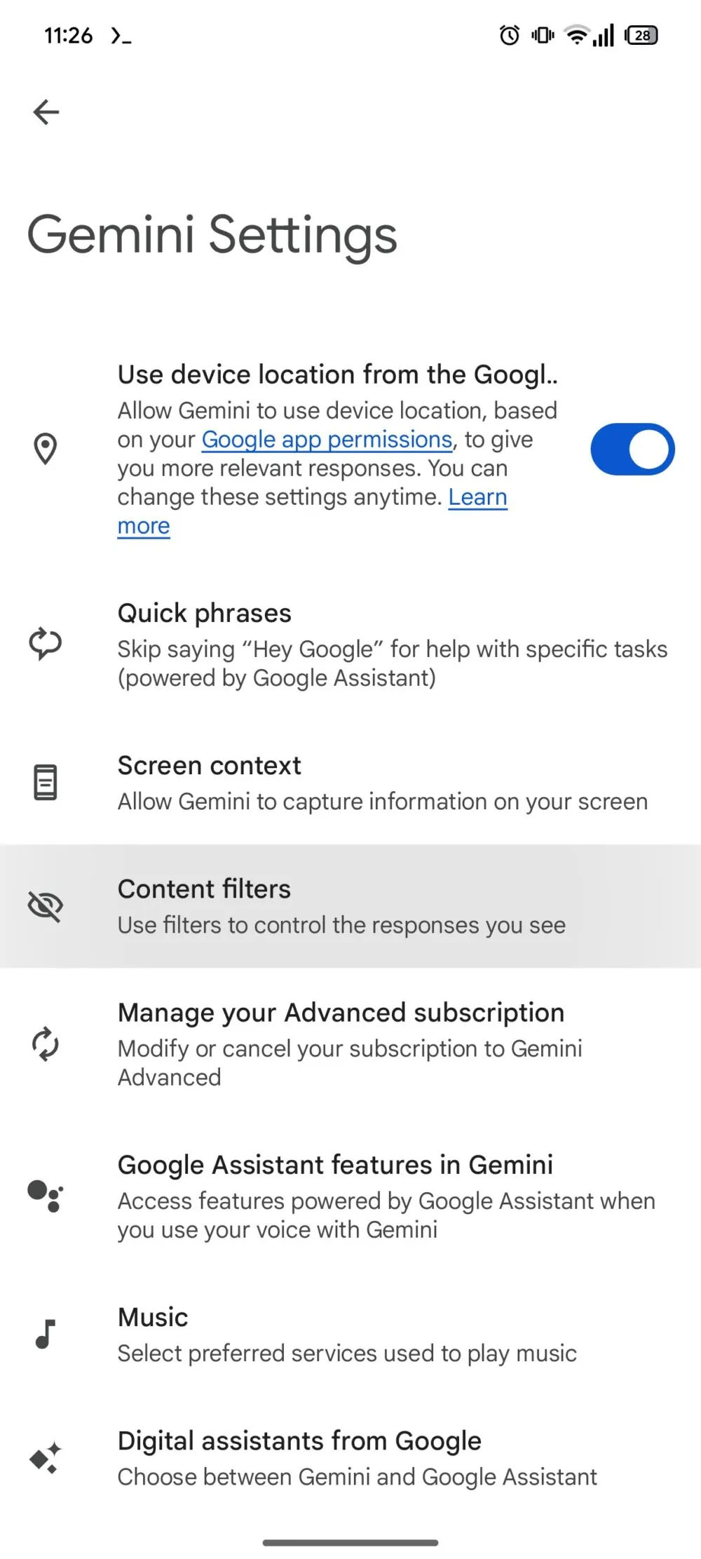 Google Gemini’a Yeni Bir İçerik Filtreleme Sistemi Geliyor