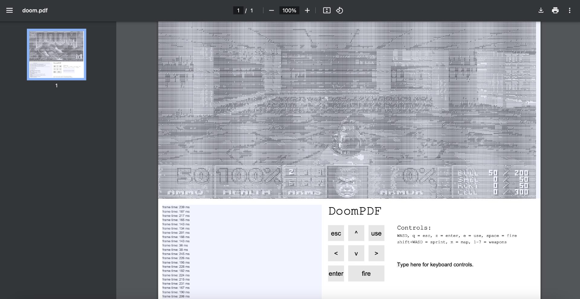 İyice Delirdiler: DOOM, Şimdi de PDF İçinde Çalıştırıldı (Siz de Oynayabilirsiniz)