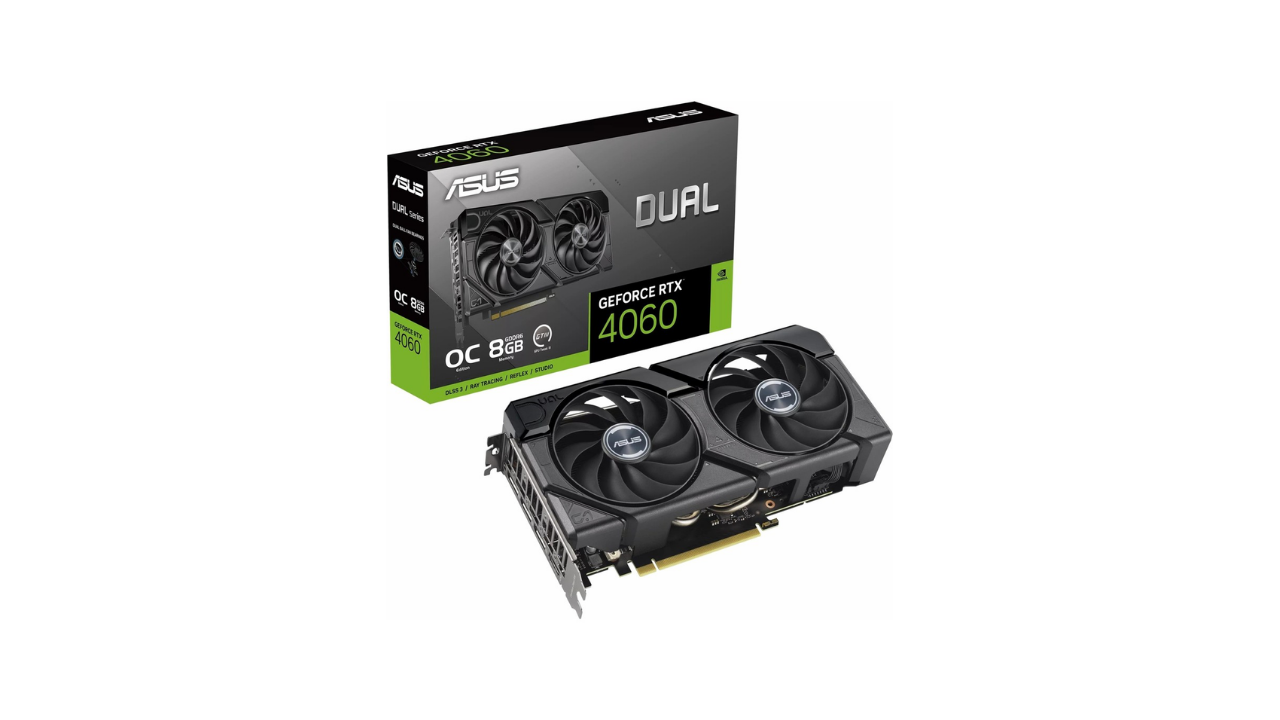 Asus DUAL-RTX4060-O8G-EVO NVIDIA GEFORCE RTX 4060 Ekran Kartı