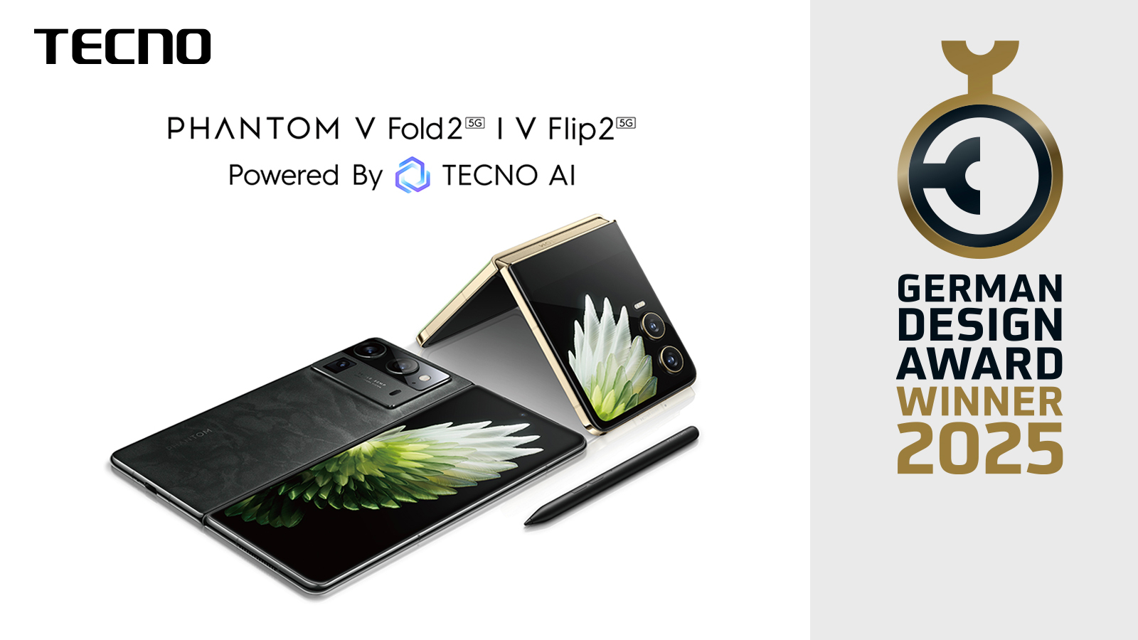 TECNO’nun Türkiye’de de Satılan Katlanabilir Telefonları Phantom V Fold2 ve Flip2, 