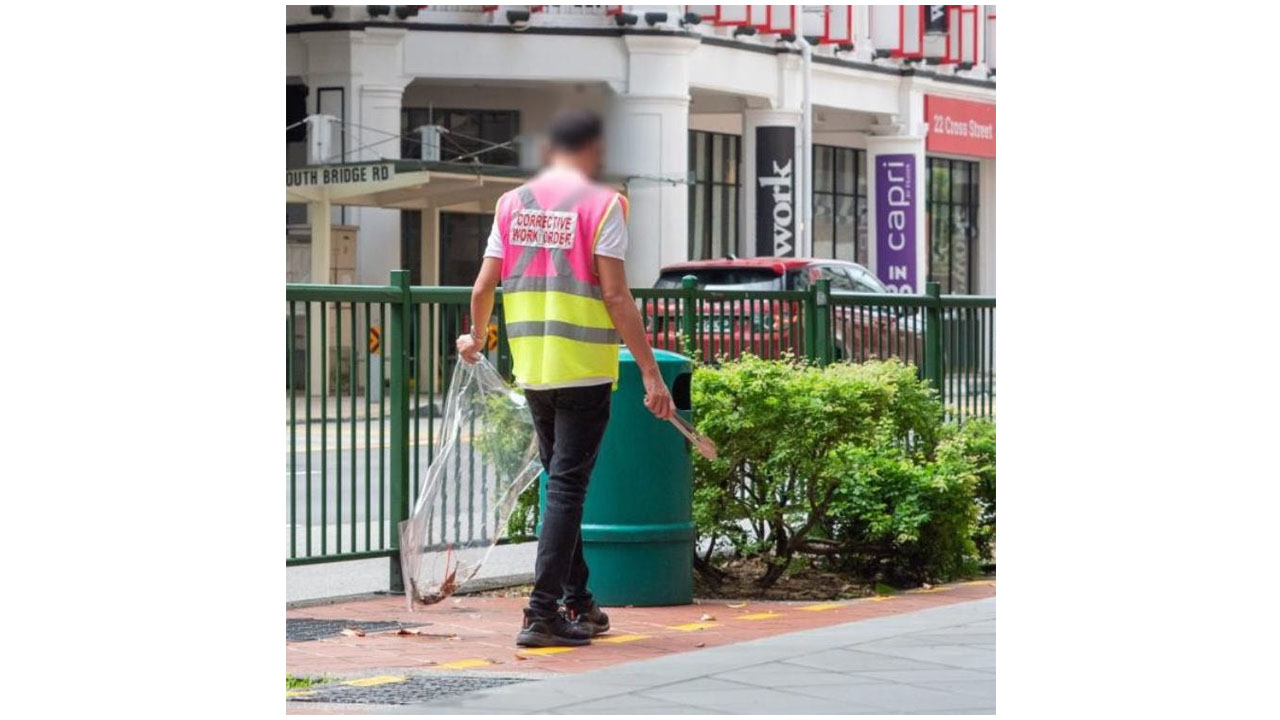 singapur çöp atma cezası