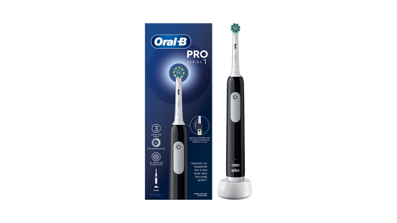 Oral-B Pro Serisi 1 Elektrikli Diş Fırçası