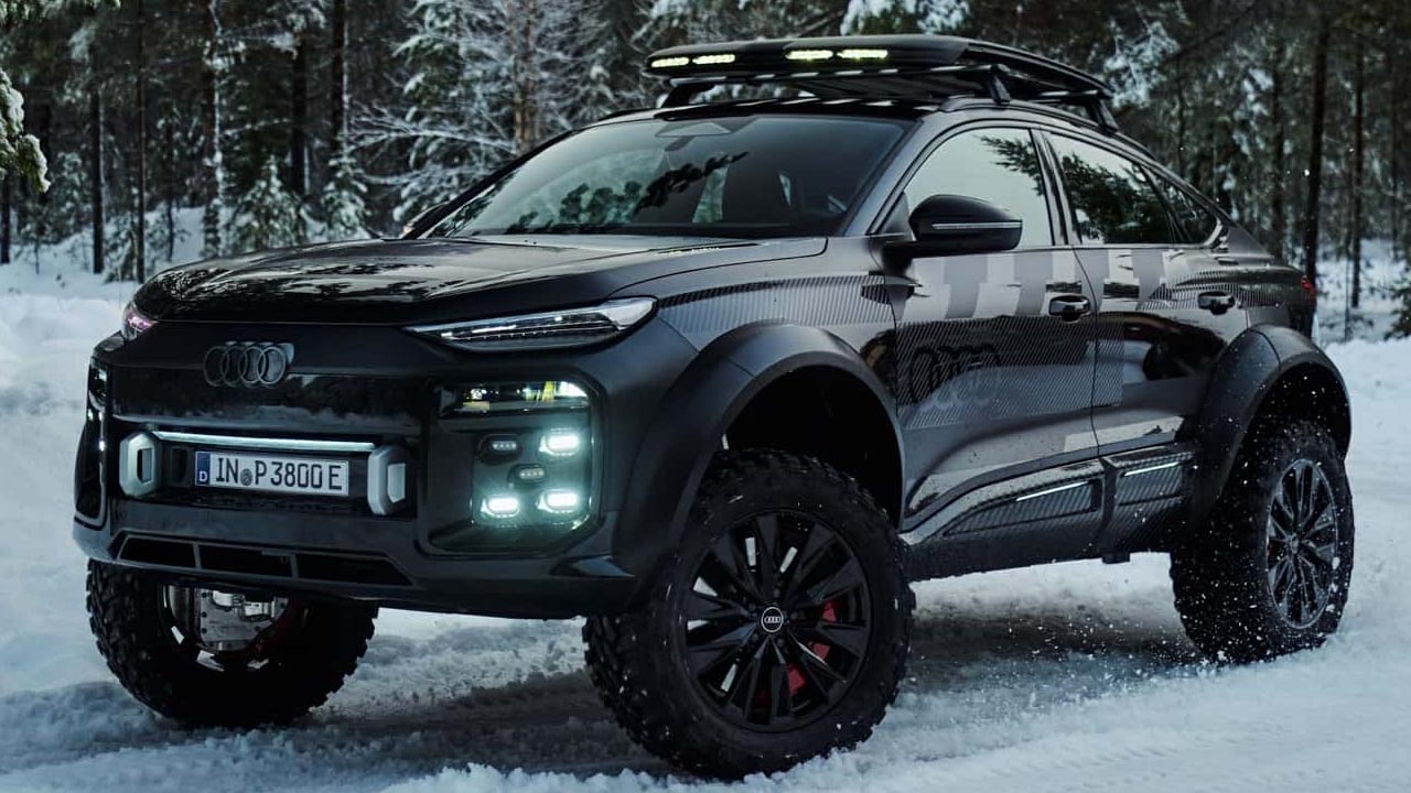 Offroad Tutkunlarının Rüyalarına Girecek Audi Q6 E-Tron Offroad Tanıtıldı