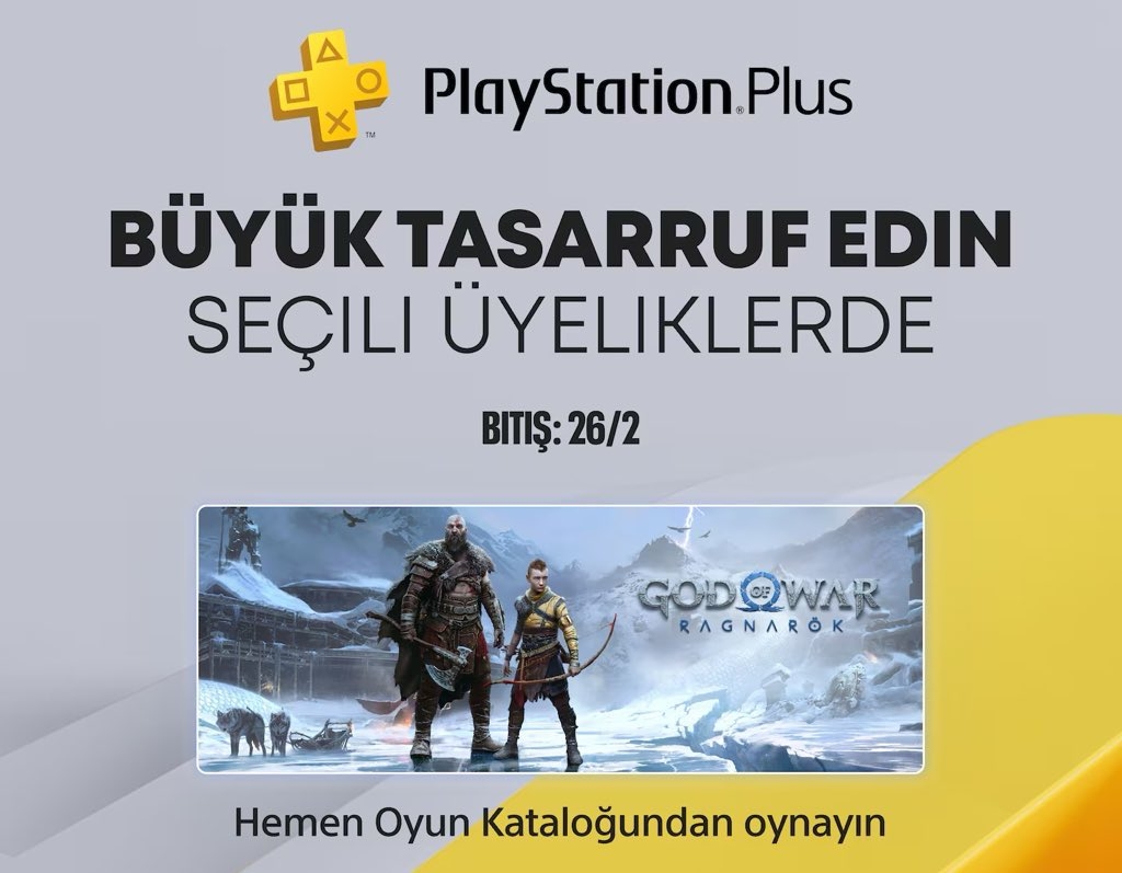 PlayStation Plus Aboneliğinde Dev İndirim (Sadece Sınırlı Süreliğine)