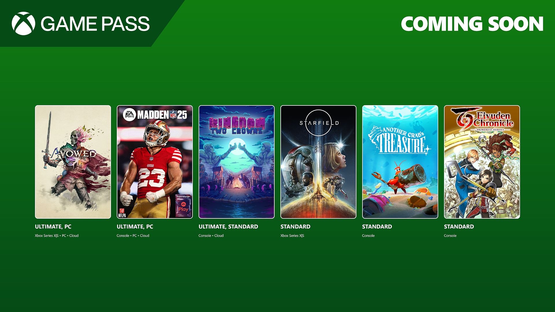 Xbox Game Pass’e Gelecek Toplam Değeri 7900 TL’ye Yakın 7 Oyun Açıklandı