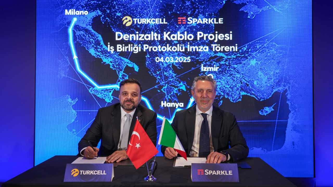 Turkcell ve TI Sparkle, Denizaltı Kablo Projesi İçin Güçlerini Birleştirdi!