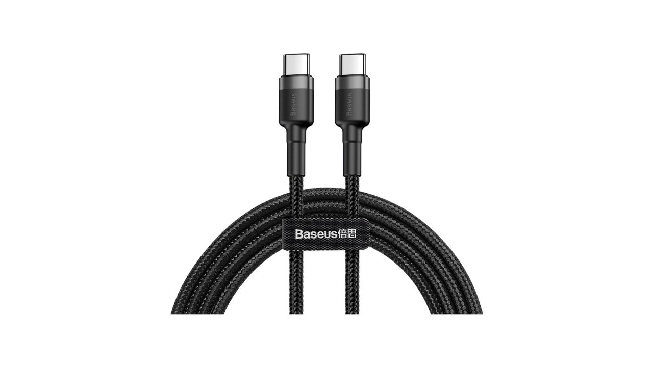 Baseus Cafule 3.0 A USB-C & USB-C Şarj & Data Aktarımı Kablosu